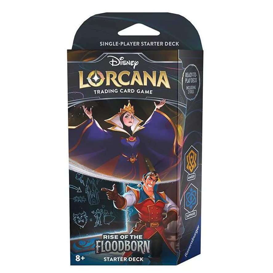 Starter Deck Lorcana; Rise of the Floodborn (Amber - Sapphire)