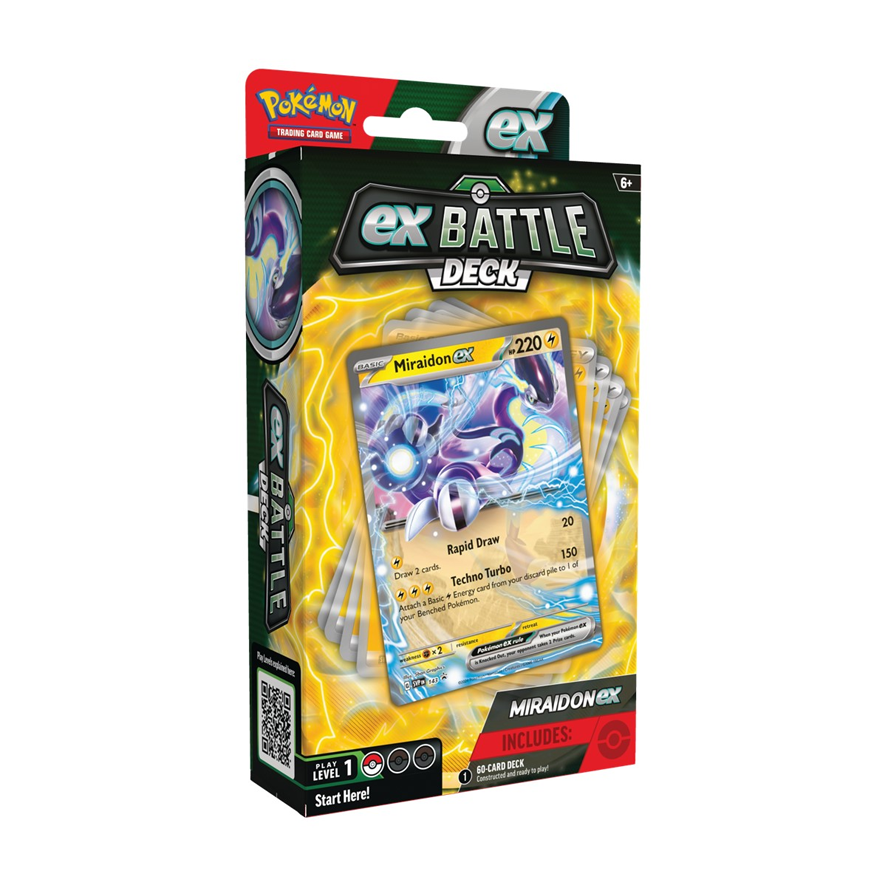 EX Battle Deck -Miraidon EX - Inlgles-