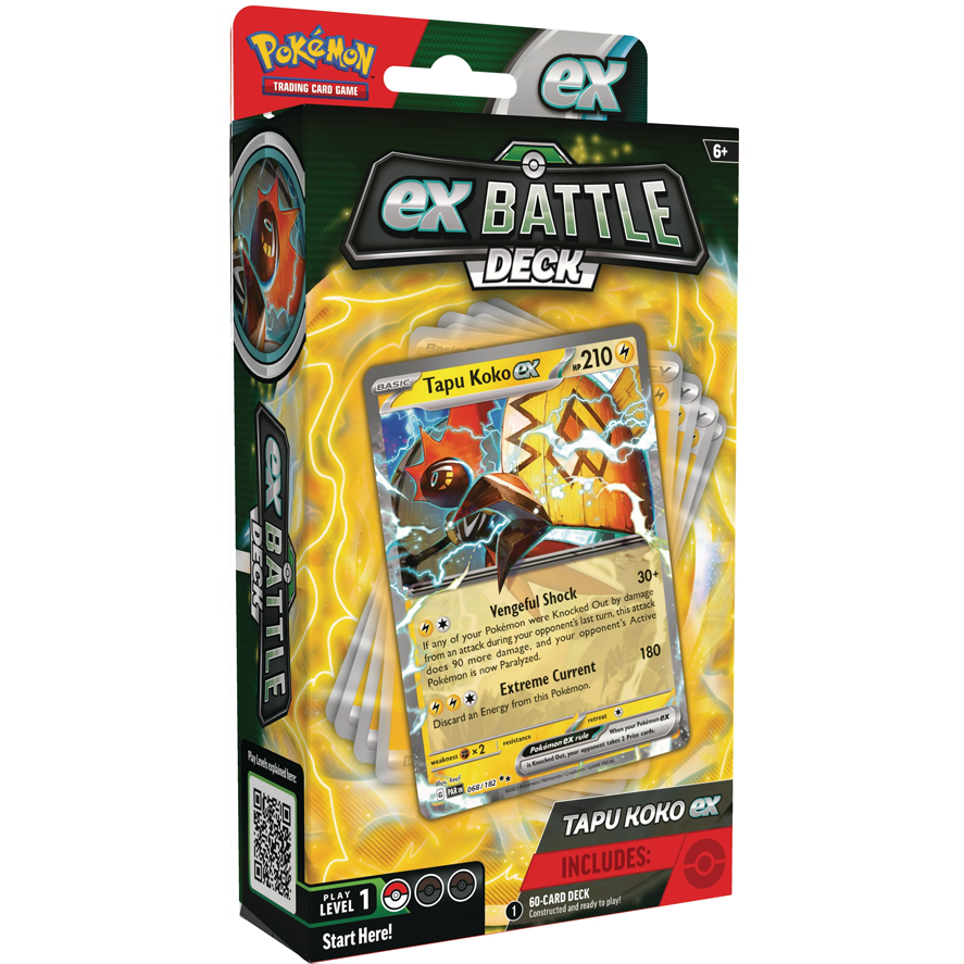Ex Battle Deck -Tapu Koko EX -Ingles-