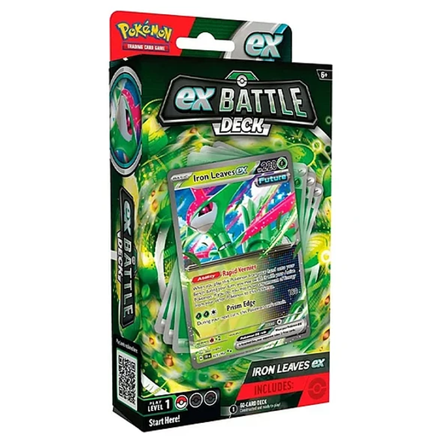 Ex Battle Deck -iron Leave EX -Ingles-