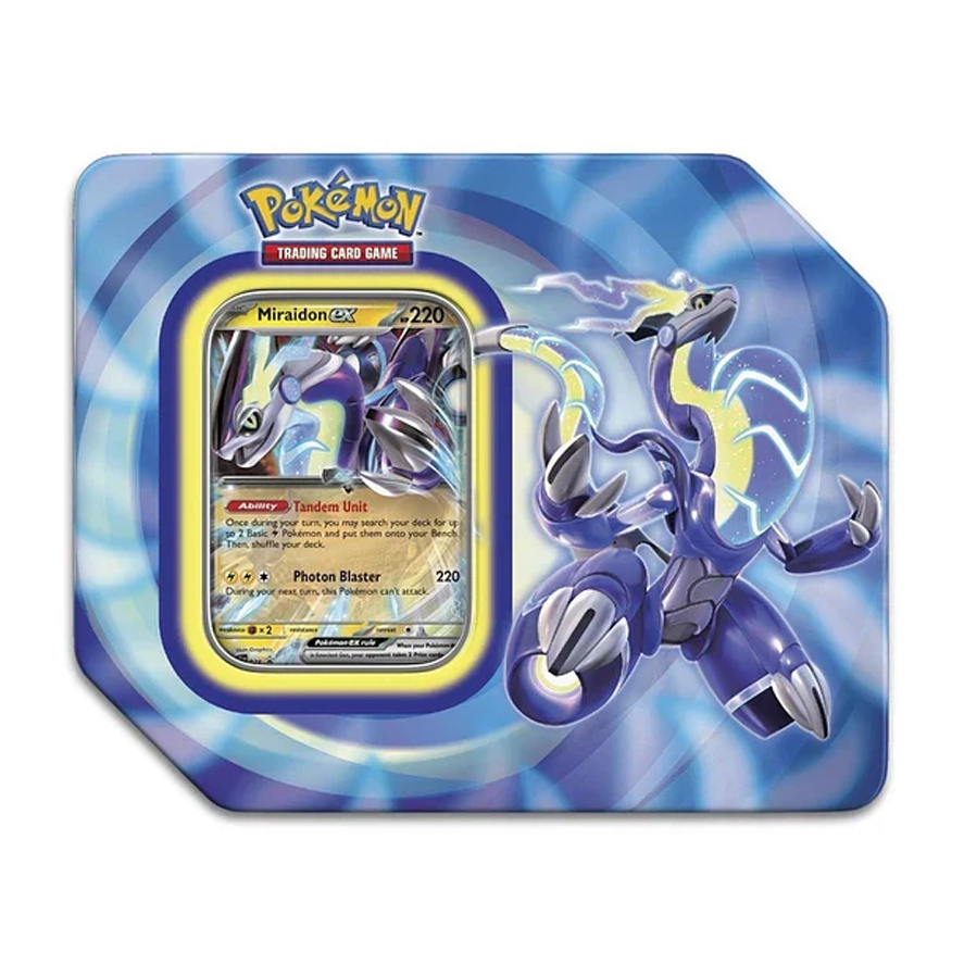Paldea Legend Tin -Miraidon EX -Ingles-