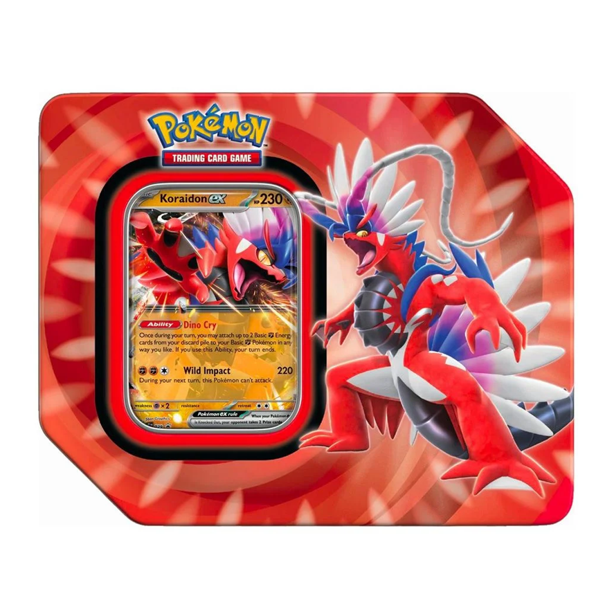Paldea Legends Tin -koraidon EX -Ingles-