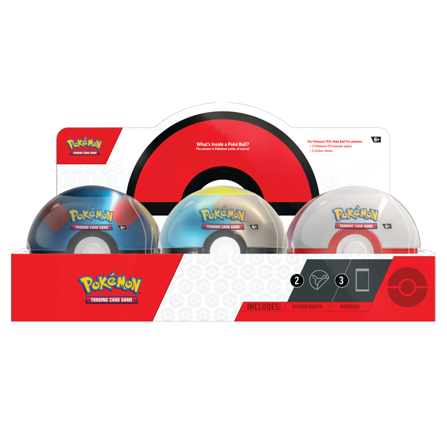 Pokeball Tin (Q24 2024) -Ingles-