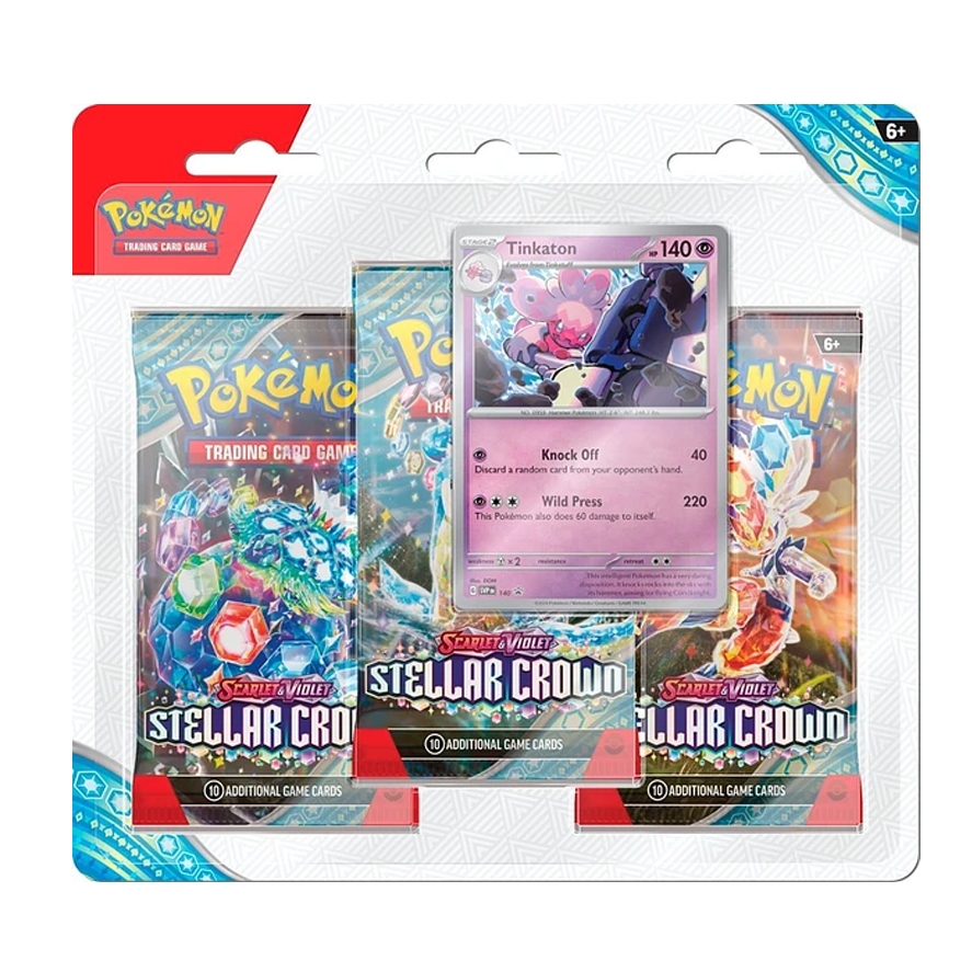 2-Booster Blister -Stellar Crown (Tinkaton) -Ingles-