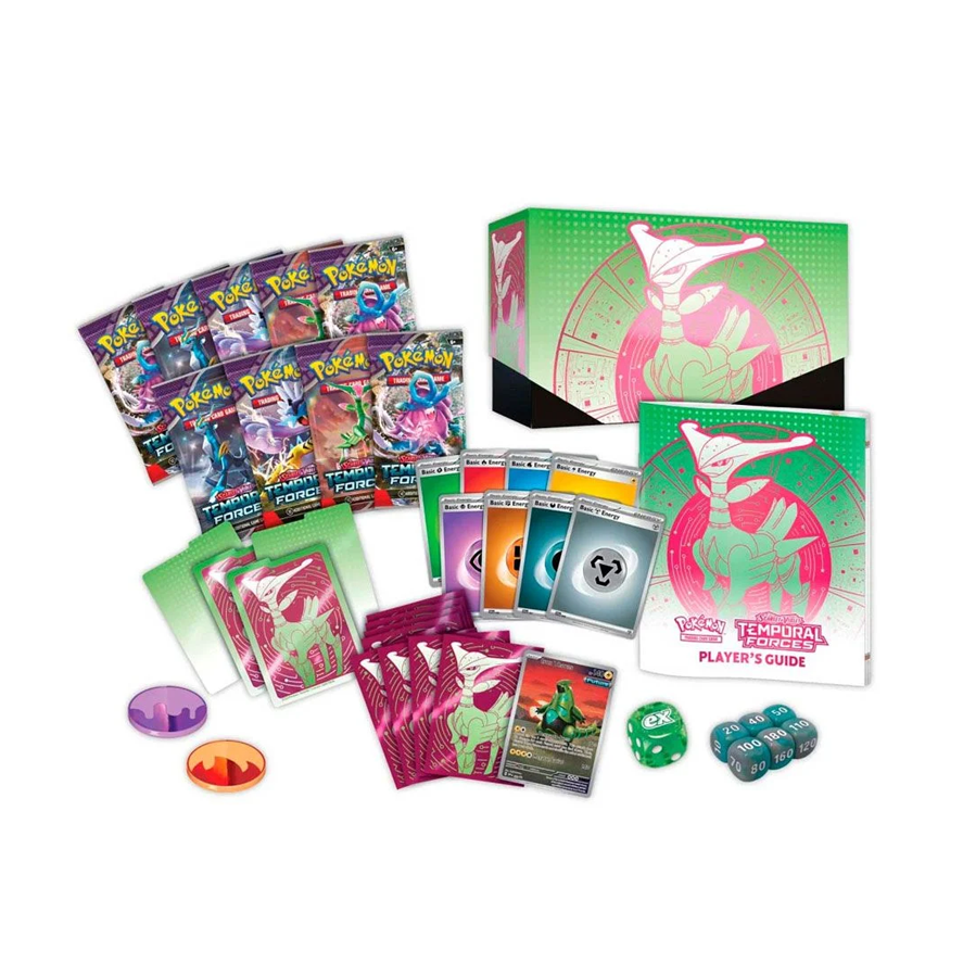 Elite Trainer Box-Temporal Force (iron Leave) -Ingles-