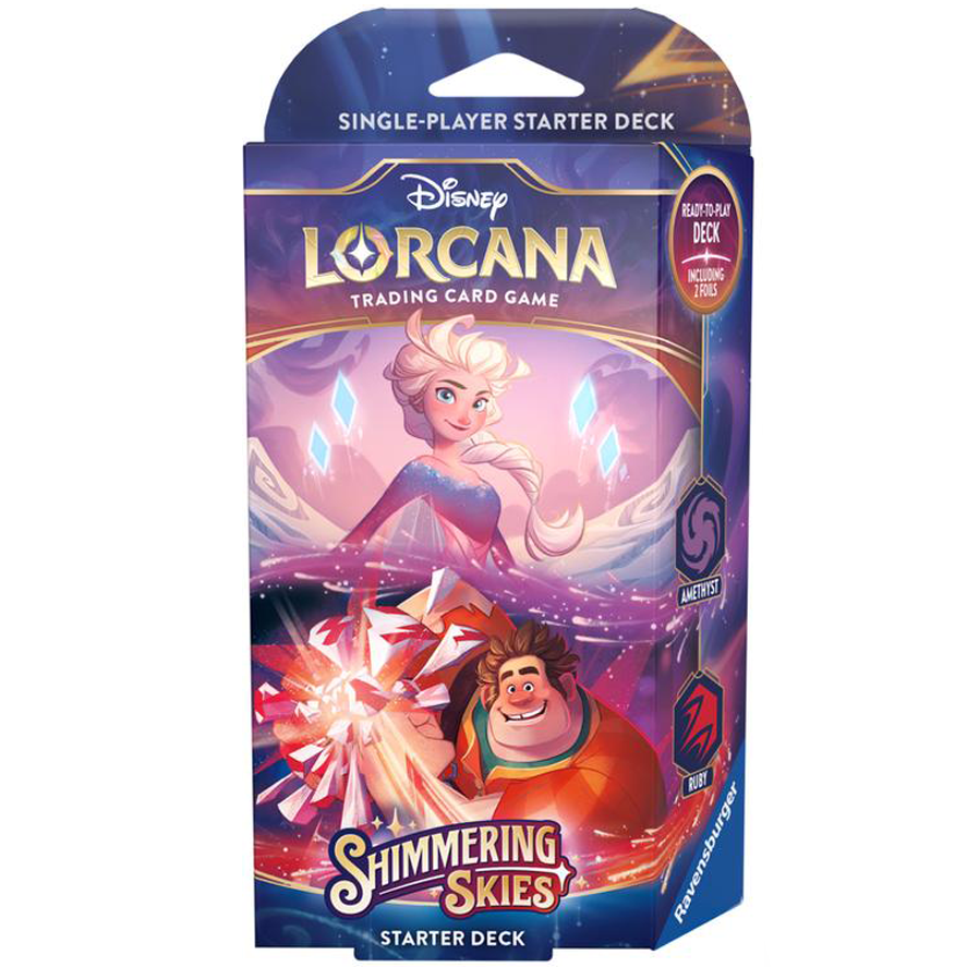 Starter Deck Lorcana: Shimmering Skies (Amethist - Ruby)